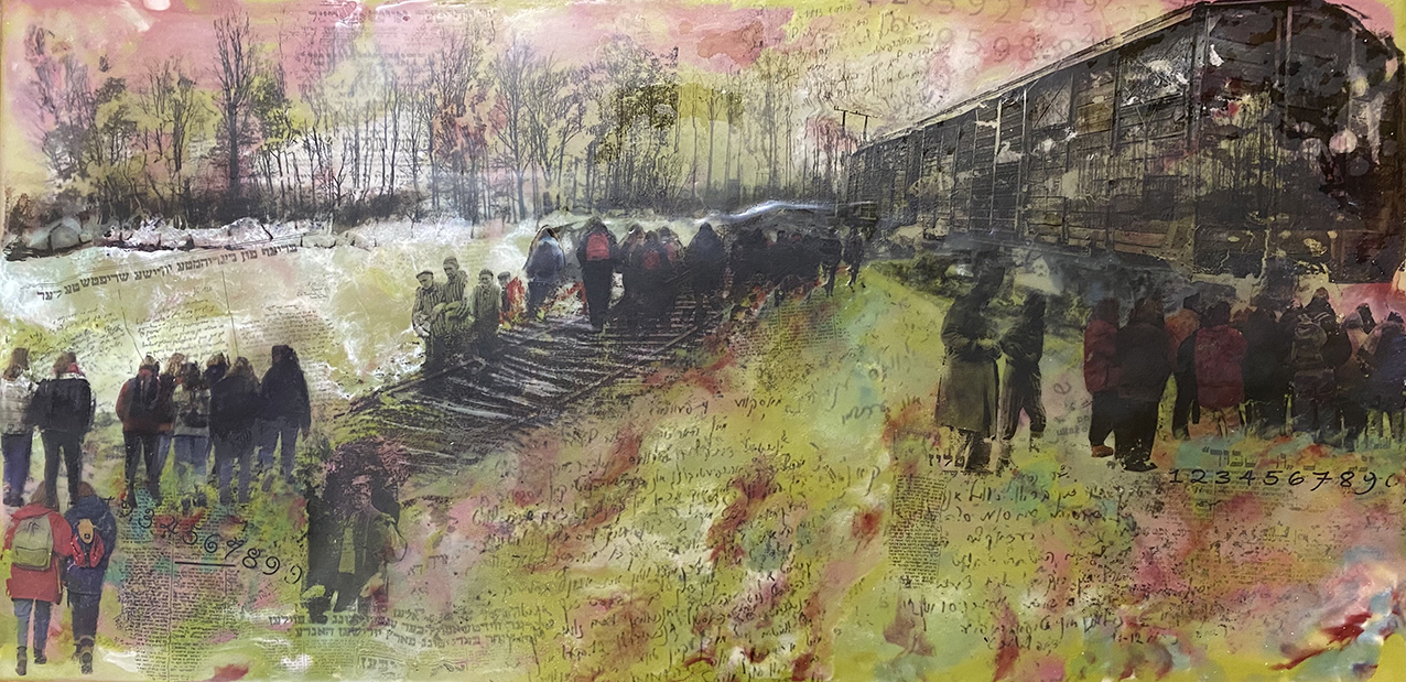 PORTEURS DE MEMOIRE. PLEXIGLASS. 2020-2021